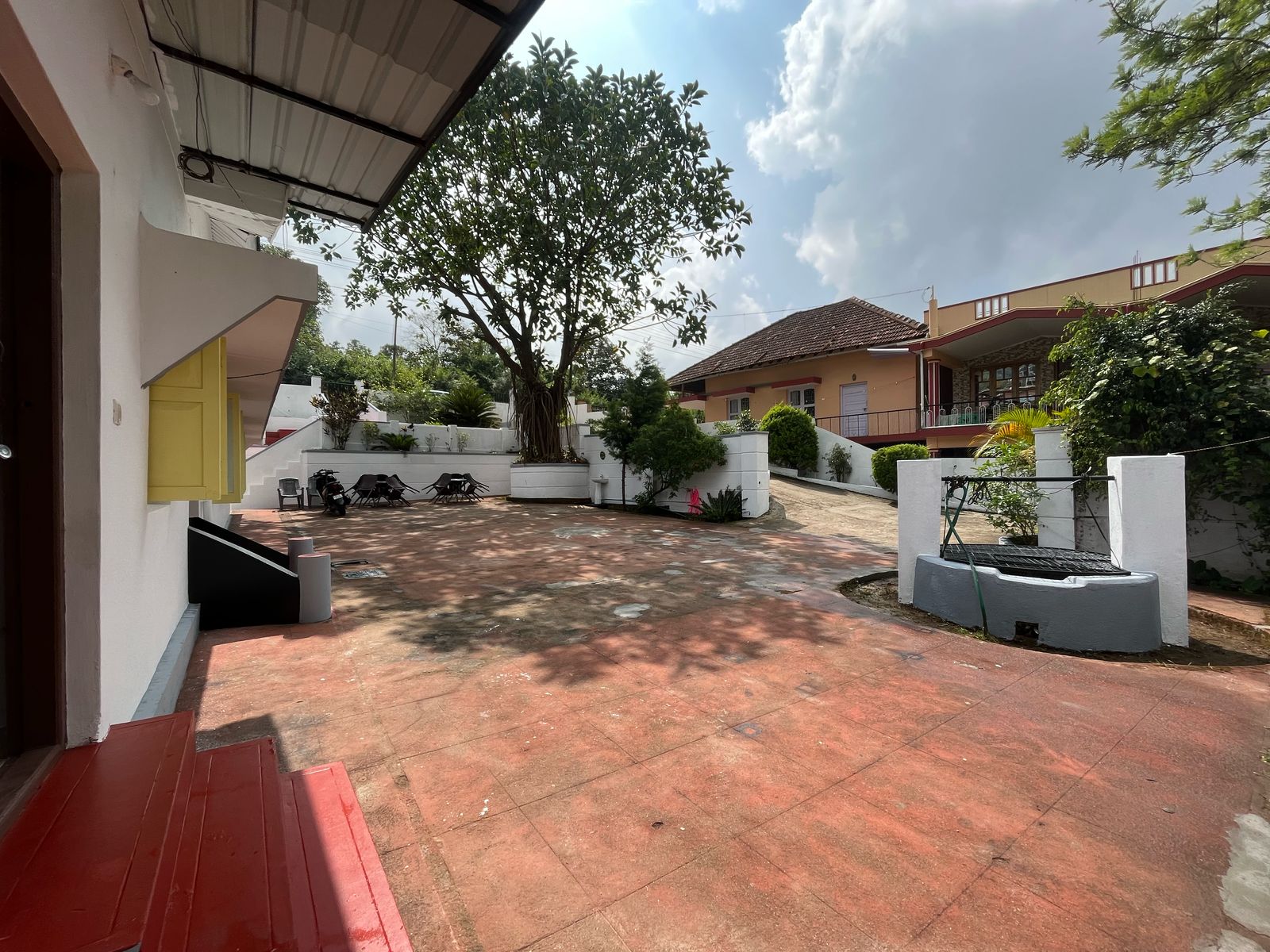 Coorg Green Nest villa exterior with parking